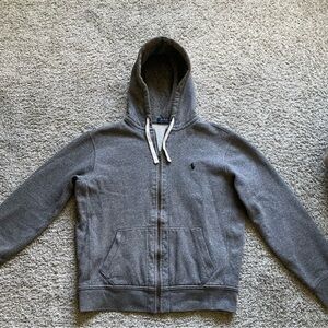 Polo by Ralph Lauren Gray Men's Hoodie Sweater